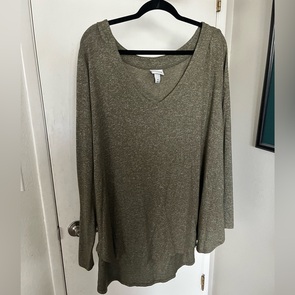 Green sweater